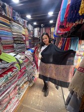 NEW 100  CASHMERE SHAWL PASHMINA SHAWL SCARF HAND MADE IN NEPAL