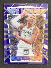 Victor Wembanyama 2023-24 Panini Donruss Optic My House Purple Prizm RC #6 -24p