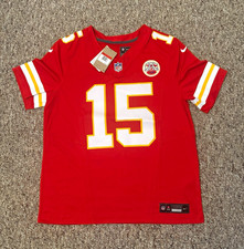 Nike Kansas City Chiefs Patrick Mahomes 15 Red Football Jersey NFL