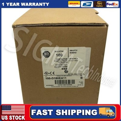 100-D180EA11 AB IEC 180A MCS D Contactor 100D180EA11  Allen-Bradley US Free Tax