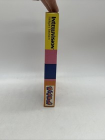 Dig Dug (Intellivision, 1987) Game Box and Manual