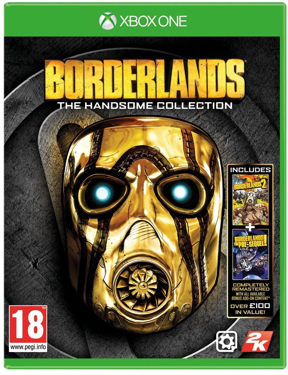 MICROSOFT XBOX ONE BORDERLANDS THE HANDSOME COLLECTION UK PAL *FACTORY SEALED*