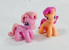 2006 My Little Pony Figure Lot of 2 Pinkie Pie & SparkleWorks 2”