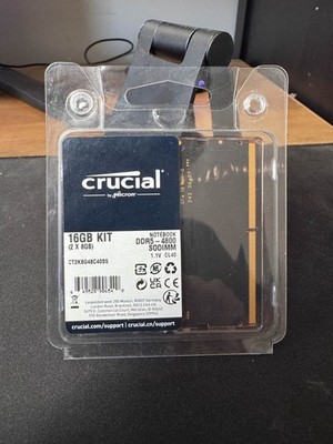 Crucial 16GB Kit 2x8GB DDR5-4800 SODIMM - 16 GB - DDR5