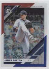 2019 Donruss Optic Red White & Blue 150th Anniversary Prizm James Paxton 2id