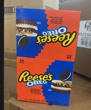REESE'S OREO Milk Chocolate and White Creme Peanut Butter Cups - 24 pk