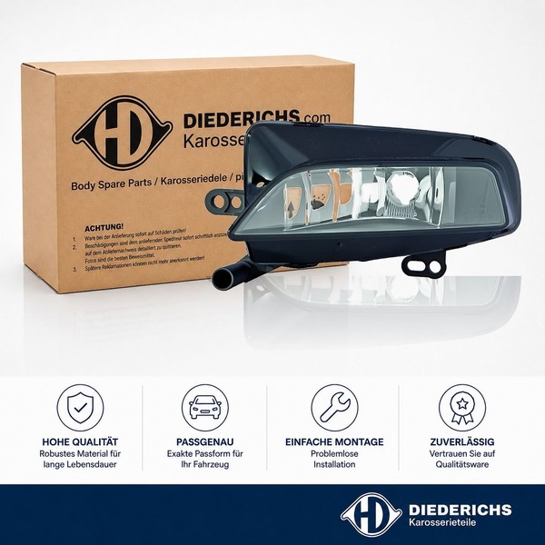 Nebelscheinwerfer Links Diederichs 1033189 FÜR Audi Nebelleuchte Nebellicht-image