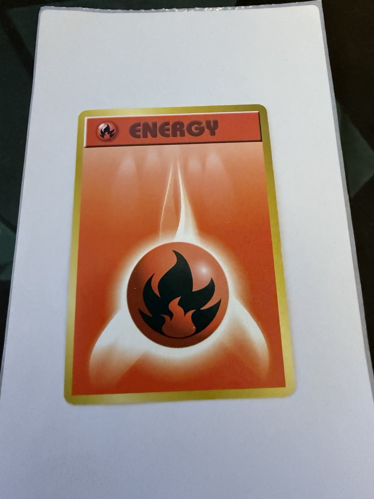 Fire Energy Base Set 1996 Japanese Pokemon Card Vintage TCG NM