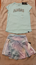 Adidas Girls 2pc outfit, shirt and skort