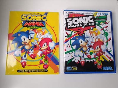 Sonic Mania Plus (Sony PlayStation 4), ntsc-j, japanisch, Wendecover, Artbook
