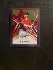 C.J. KAYFUS RC AUTO GREEN PARALLEL SP /99 BASEBALL STARS 2026 TOPPS SERIES 1
