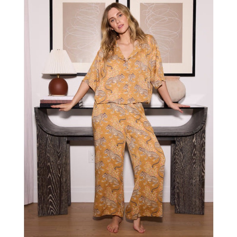 Printfresh Yellow Leopard Bagheera Half Sleeve Pa… - image 2