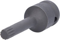 "Brilliant Tools 1/2\" Kraft-Bit-Stecknuss XZN M10"