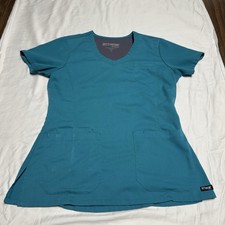 Grey's Anatomy 3 Pocket V-Neck Top - Women's Small. RN50681 CA14261