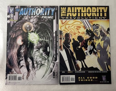 2 Issues Wildstorm Universe Comics The Authority PRIME #6 & REVOLUTION #5