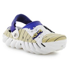NIB/ NWT  Kid Crocs Echo Clog Dragon Ball Z Vegeta  211138 90H  Tan/Blue/White