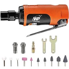 Mini Air Straight Die Grinder W 10 Stones 25000 Rpm 14 18 Collets
