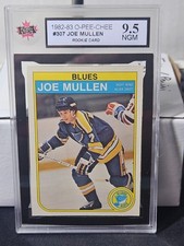 82-83 O-Pee-Chee Joe Mullen Rookie KSA 9.5 Near Gem Mint 🚨🚨🚨 St. Louis Blues 
