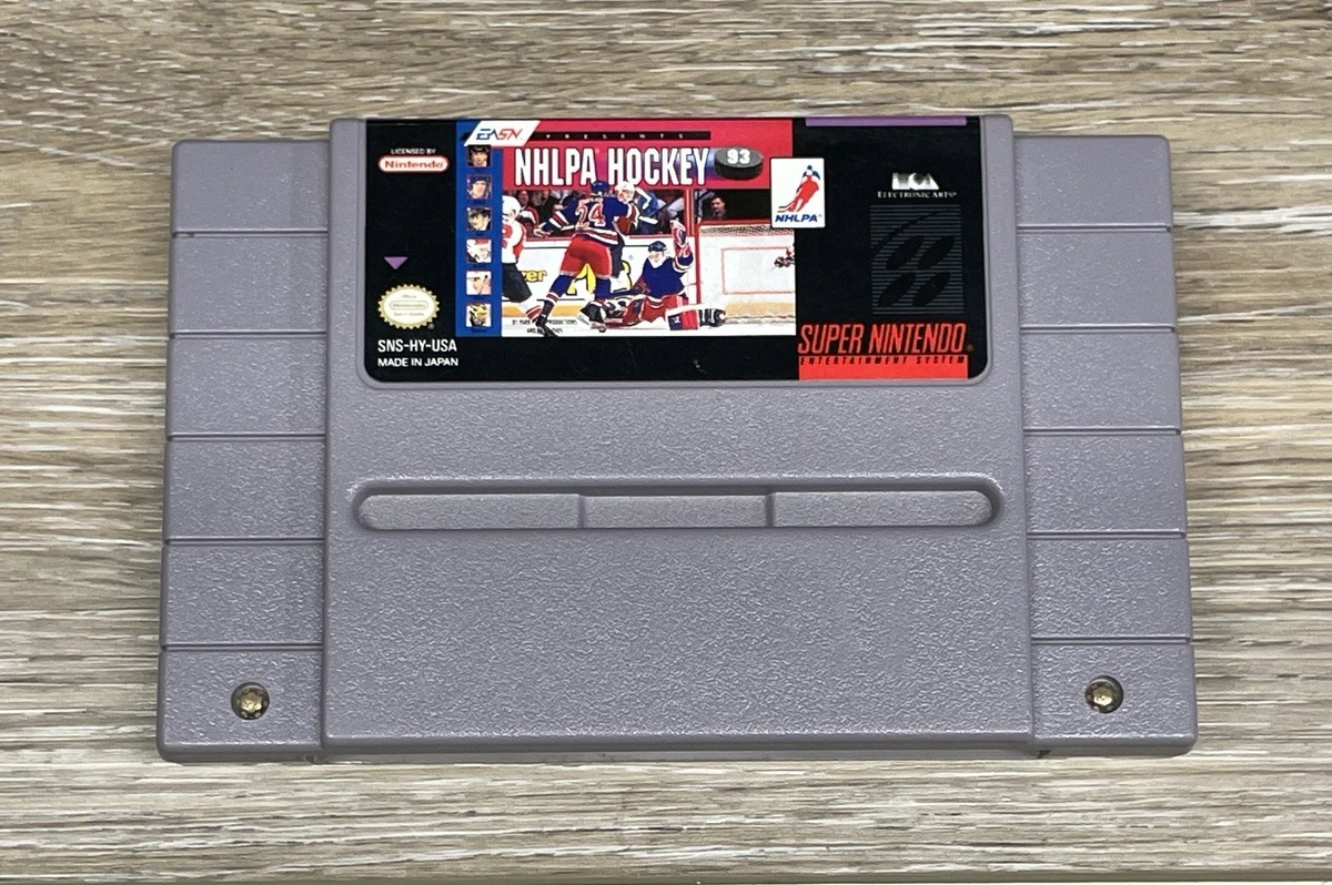 Nintendo SNES NHLPA Hockey 93 Video Games for sale | eBay