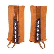 Polainas (M) Resacado Charras Natural Medio Chaps Charro