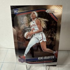 2025 Panini Prizm WNBA KIKI IRIAFEN RC ROOKIE #72 Base Card MYSTICS - Free Ship