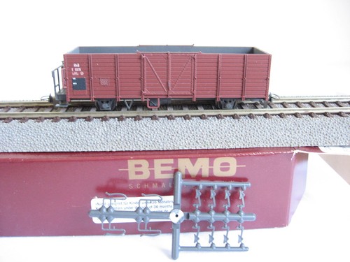 WK222* BEMO H0m 2251106 RhB E 6616 Hochbordwagen OVP | Zustand: Gebraucht