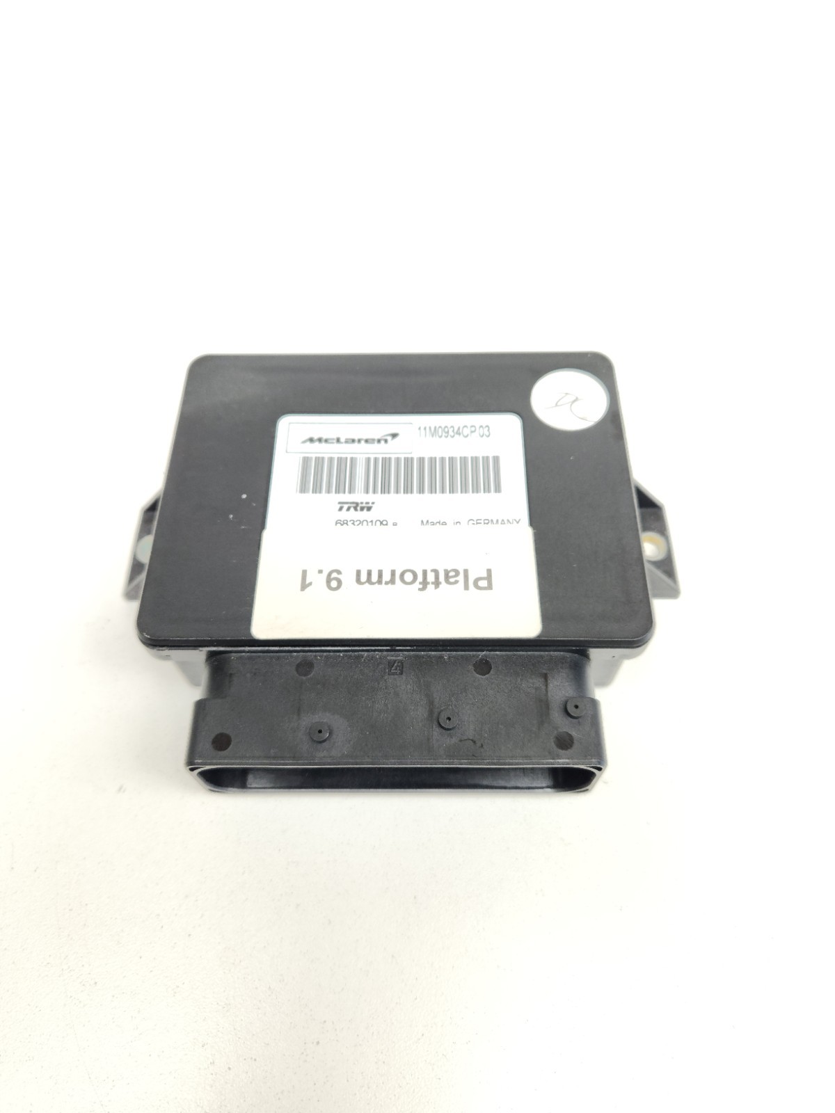 2012-2014 MCLAREN MP4-12C PARKING BRAKE CONTROL UNIT MODULE 11M0934CP OEM