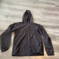 Billabong Windbreaker Jacket Black Surf Beach Youth XL