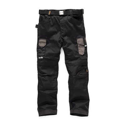 Scruffs Arbeitshose  Pro Flex , schwarz Größe 21 kurz