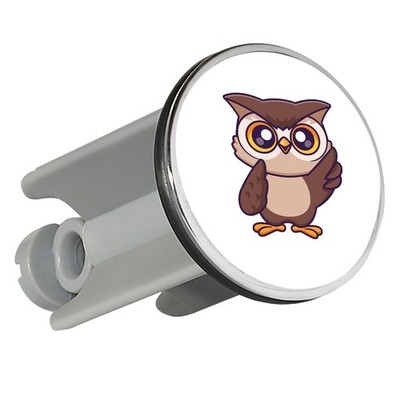 Waschbeckenstöpsel Eule Comic Geschenkidee Eule Geschenk Präsent Mitbringsel Sou