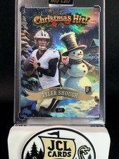 2025 Wild Card Holiday Hits - Tyler Shough #HHCHf5-TS Christmas Hit Snowman 1/1