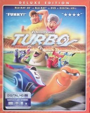 Turbo Blu-ray/DVD, 2013, 3-Disc Set, 3D New, Sealed