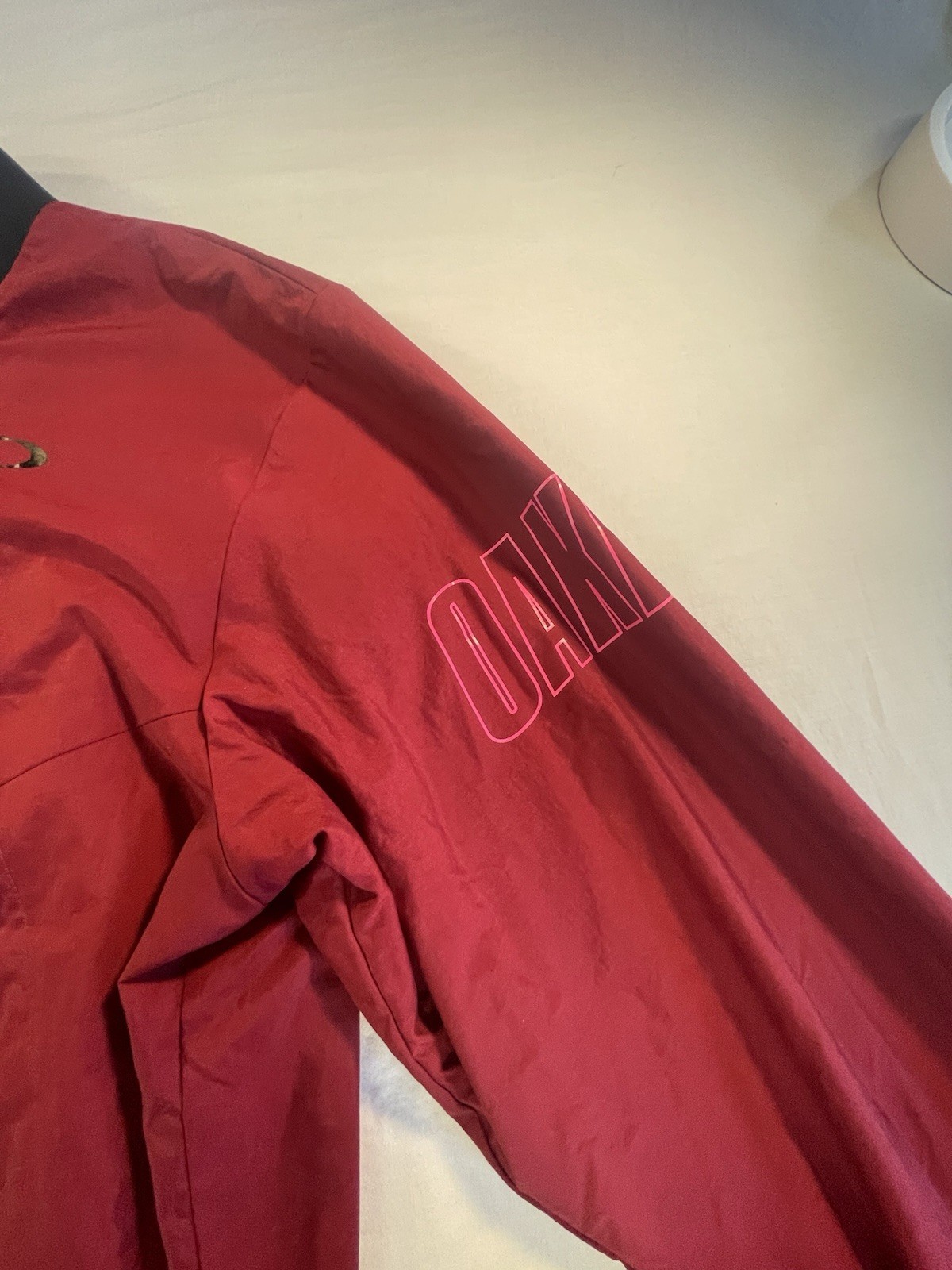 Oakley Jacket L Evolution Never Ends Red/Black Pe… - image 3