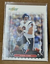 David Carr 2006 Score Super Bowl XLI Embossed Logo #103 SSP 1/1 Masterpiece RARE