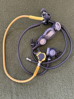 Mares Proton Scuba Regulator Set w/ Hose & Suunto Vyper, Aqualung