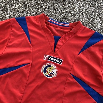 Vintage Lotto Costa Rica 2007-2008 Jersey Mens Medium Home Kit