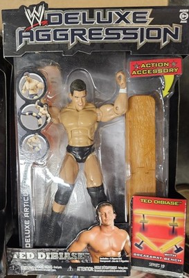 WWE Deluxe Aggression Ted Dibiase Action Figure Series 19 Jakks Pacific 