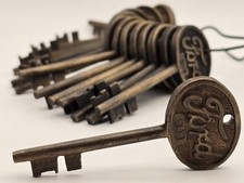 Antique Ford Skeleton Key Numbered Antique Ford Skeleton Key Numbered