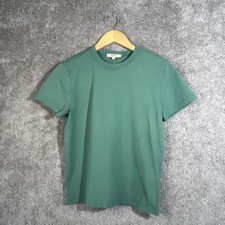 Madewell XXS Women's Green Washed Cotton Crew Neck Short Sleeve Tee Shirt New