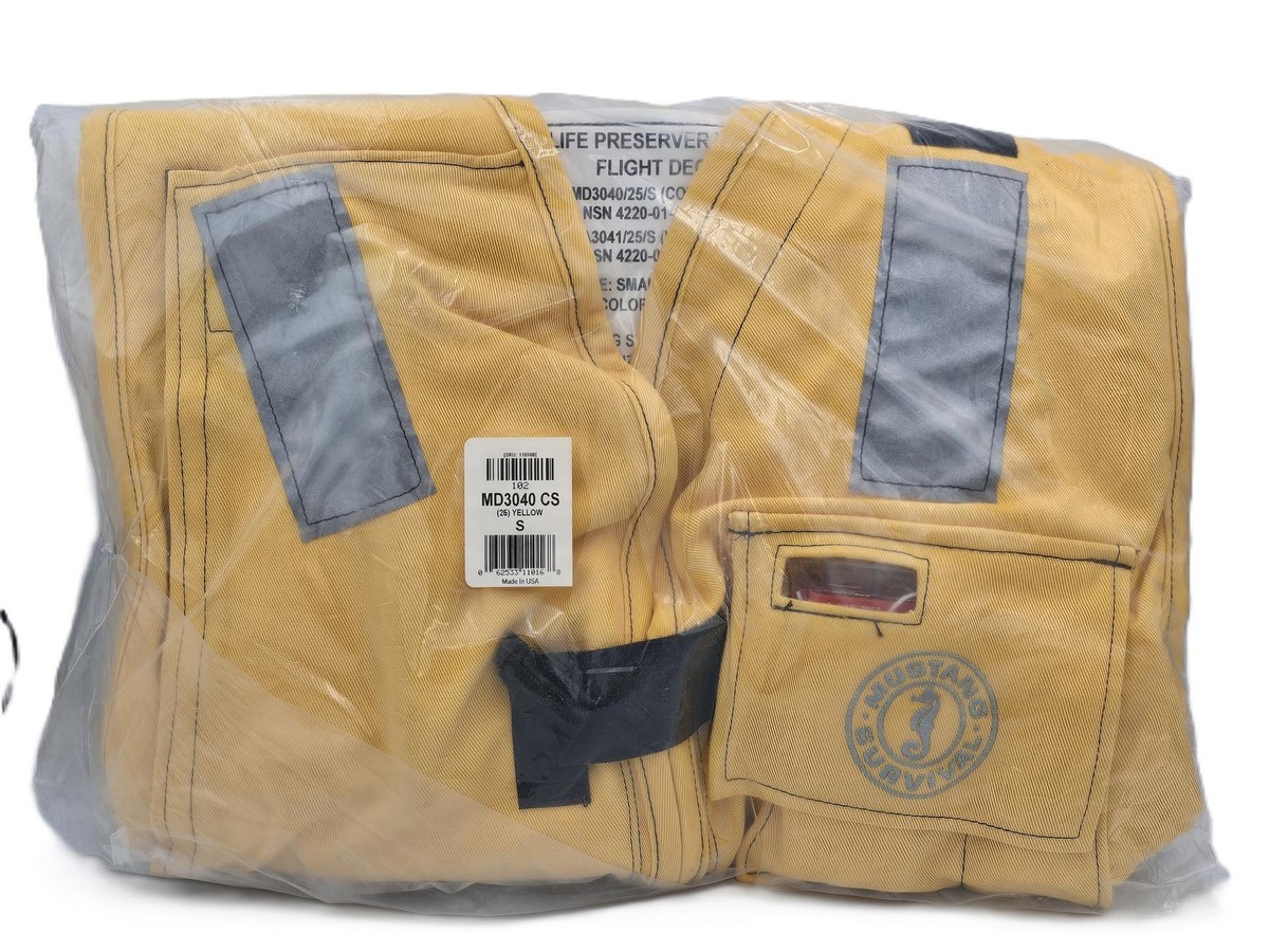 Mustang Survival Life Preserver Vest USN MK-1 Flight Deck MD3040