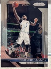 2018-19 Panini Prizm #282 DeMarcus Cousins Golden State Warriors Basketball Card