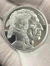 2 oz - Buffalo SILVER Nickle Tribute - BU Condition**FREE SHIPPING*** 75.58 per troy oz