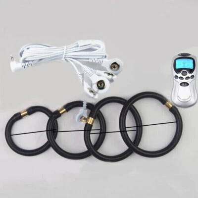 MARKENLOS Reizstrom Mit Kabel Rings E-STIM ESTIM TENS EMS EROSTEK