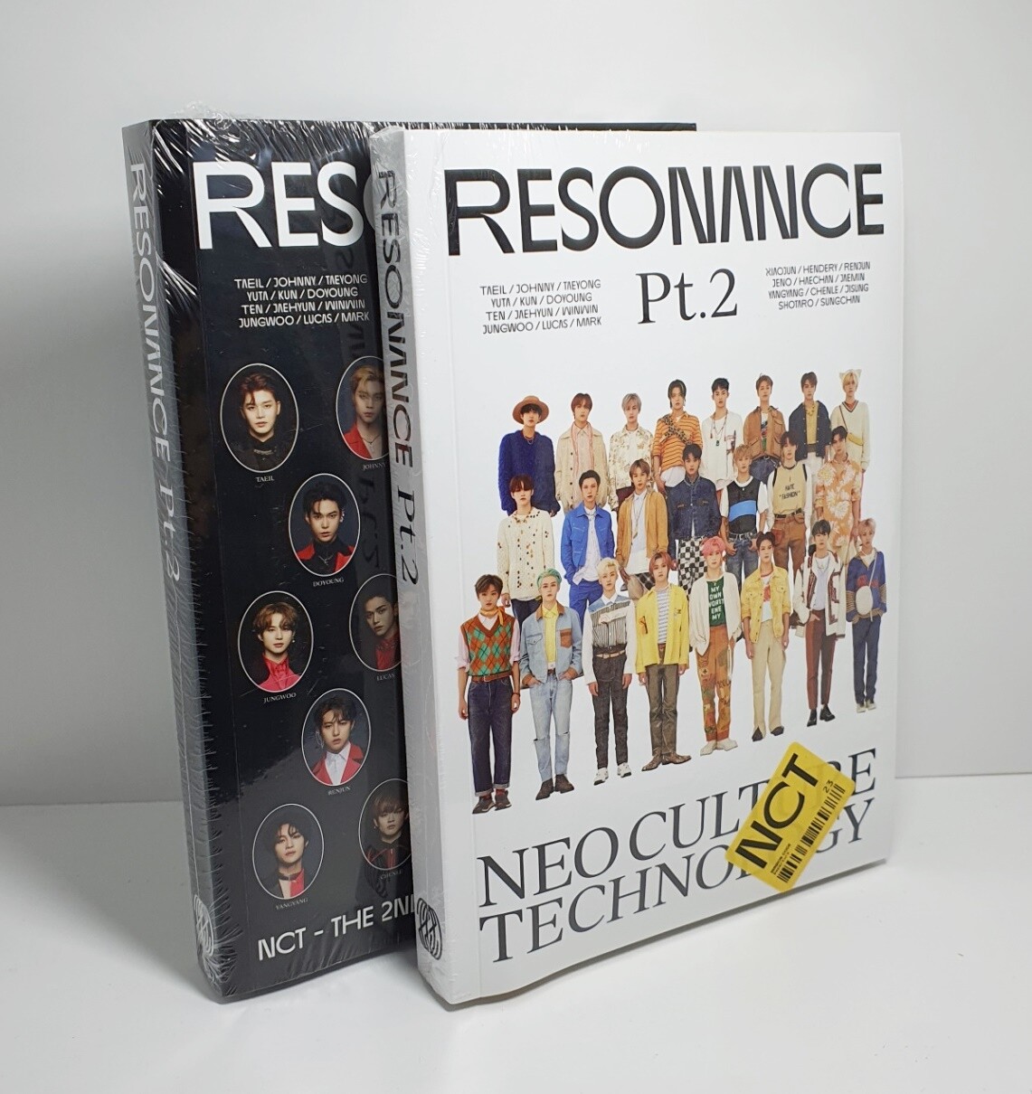 NCT 2020 2nd Album RESONANCE Pt.2 2Ver SET CD+P.Book+F.Poster+Sticker+