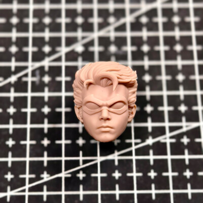 1/12 Scale Man Assistant Robin Head Sculpt Unpainted Fit 6''ML Figure V3 Style