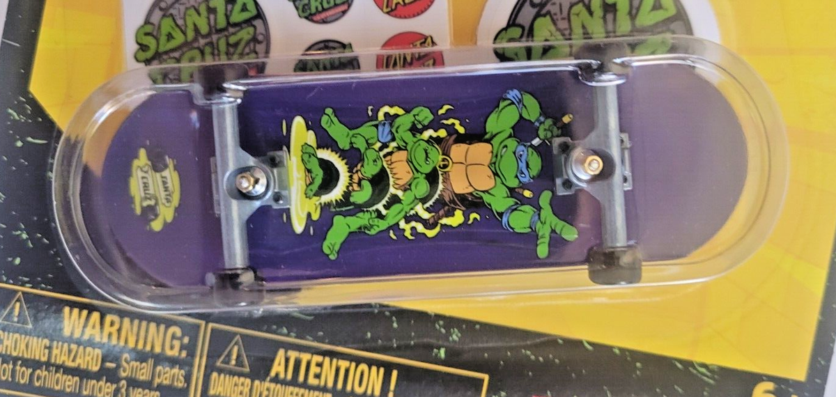 Tech Deck Santa Cruz Teenage Mutant Ninja Turtles Nickelodeon Set