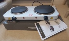 Hot Plate Electric Cooker Joseph Gleave 2.5kw 2 Rings Double Plate 127749