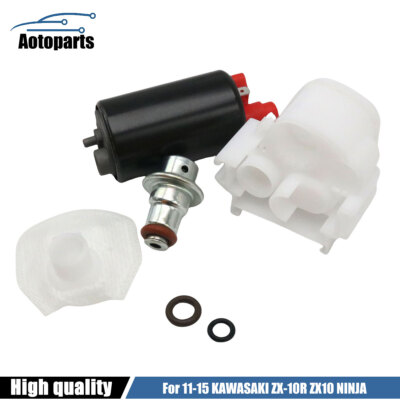 #ad FUEL pump Pressure Regulator FILTER For KAWASAKI ZX 10R ZX10 NINJA 2011 2015 $78.31