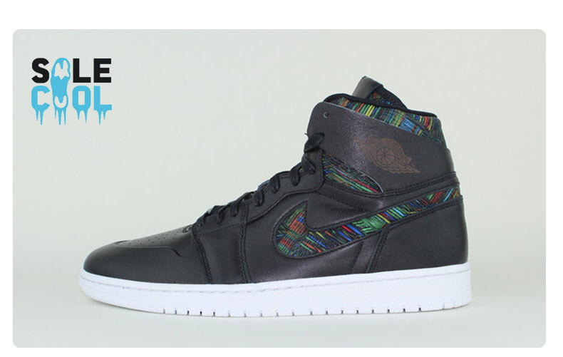 Nike Air Jordan 1 AJ1 Retro High Nouveau BHM Black Men's Nike Air Jordan 1 AJ1 Retro High Nouveau BHM Black Men's