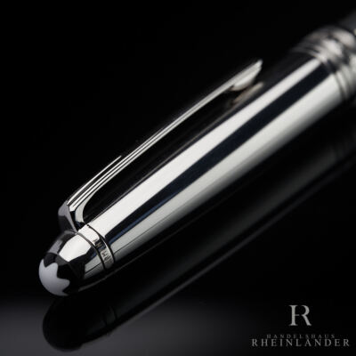 MONT BLANC モンブラン Montblanc Solitaire Stainless Steel No 144 Fountain Pen ID 23144
